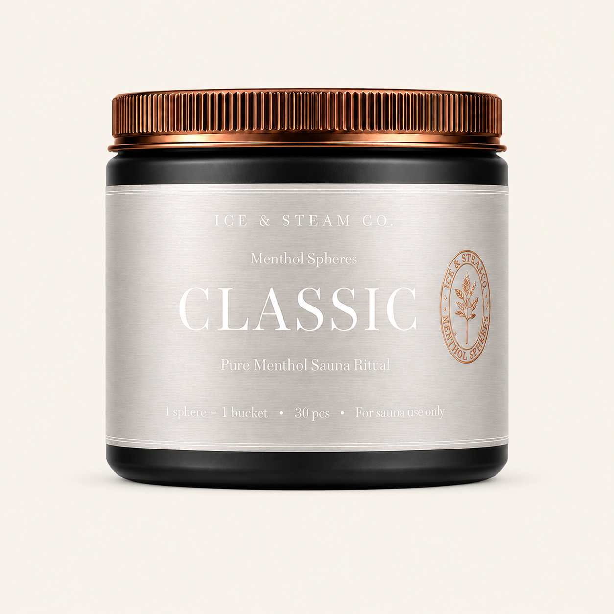 Classic Menthol Spheres — Pure Sauna Ritual